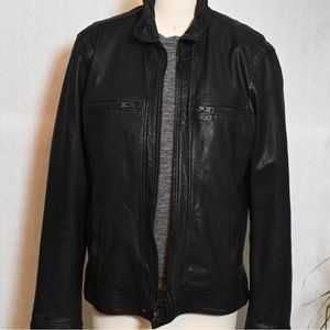 All Saints Leather Jacket XL